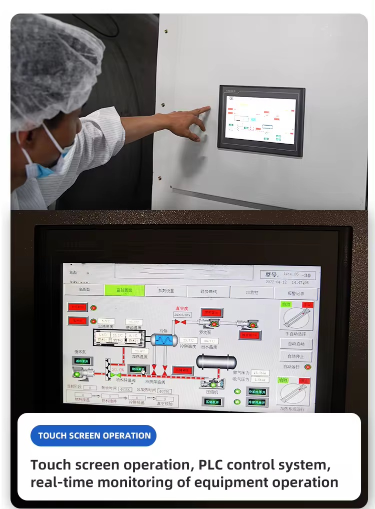 Touch - screen operation panel. Upravljačka ploča s dodirnim zaslonom.