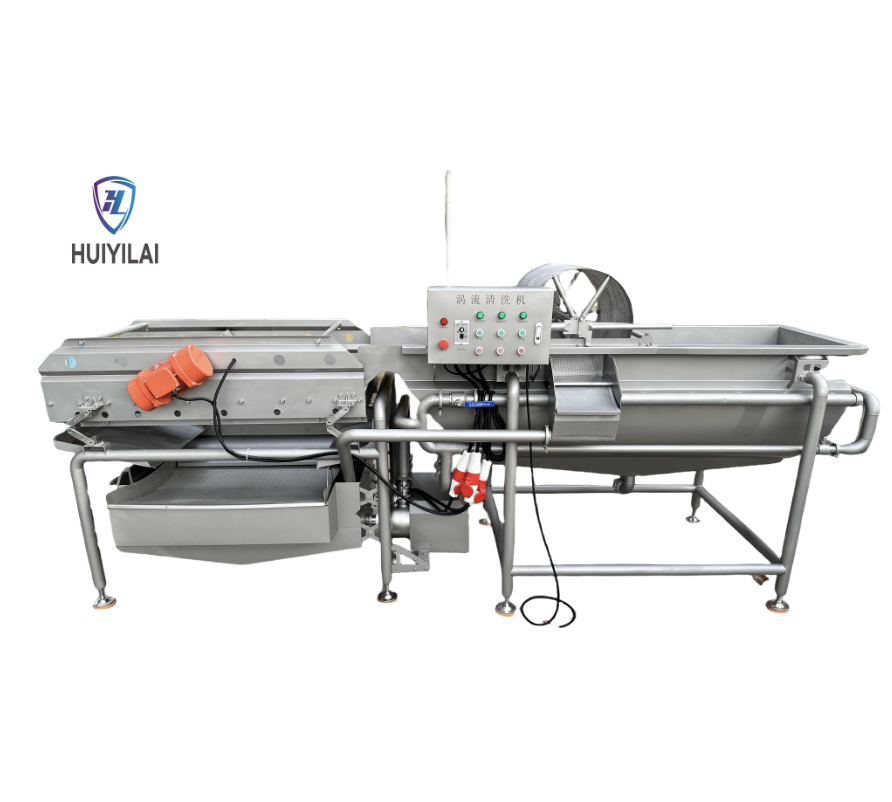 Vortex Cleaning Line for Root Vegetable Preparation 
