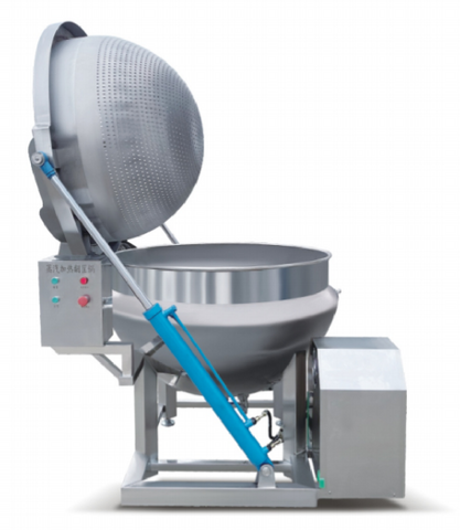 Big Capacity Commercial Industrial Automatic Vegetables Meat Blanching Pot Machine