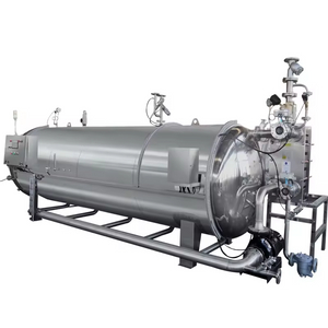 High Temperature High Pressure Steam Vacuum Packing Poultry Meat Sterilizer Retort Machine Manufacturer