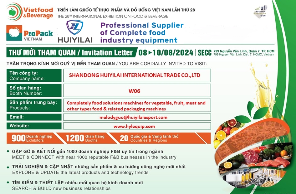 E-invitation Vietfood HCM 2024