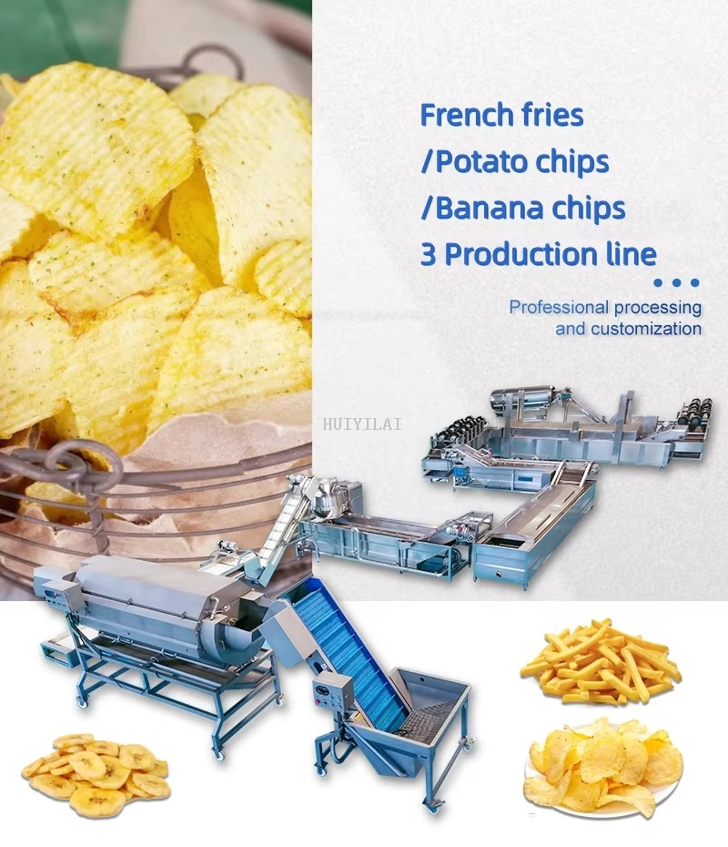 Potato Processing Line for Chip Production
