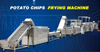 Customize GT100TP Small Scale French Fries Potato Chips Production Line 100kg/h