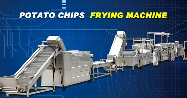 W pełni automatyczna linia montażu fryjnego/ziemniaków/chips