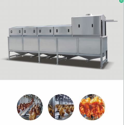 Hanging Type Fried Chicken Production Line Popular Potato Finger Chips Making Machine Half Fried French Fries Machine Frozen Production Line Manufacturer