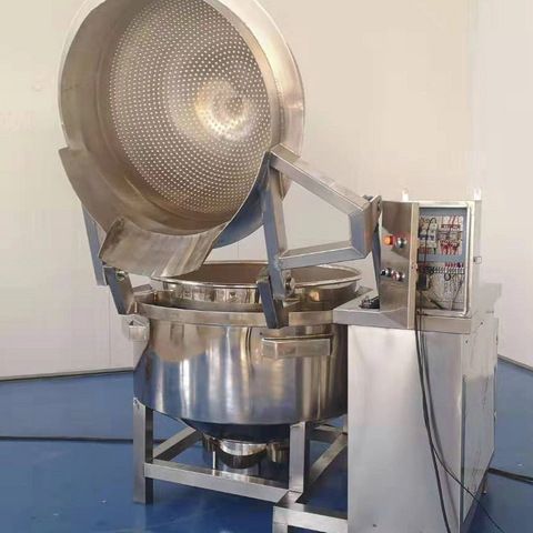 Food Processing 100-1000L Tilting Cooking Jacketed Kettle with Stir Gas Steam Electric Jacketed