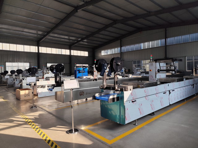 HYL Series Automatic Roll Stock Thermoforming food Packaging Machines