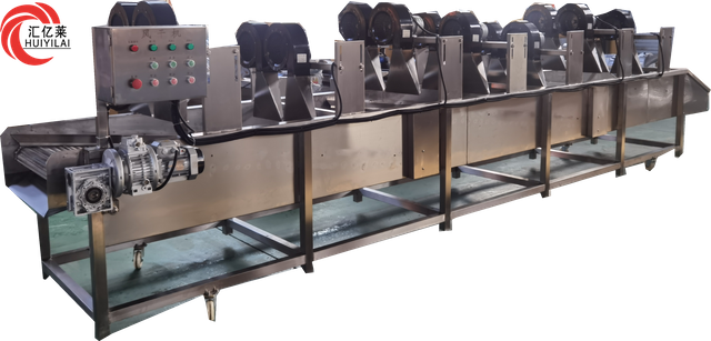 Industrial Tunnel Air Dry Type Fruit Dryer Salad Vegetable Drying Machine