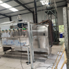 Chicken Continuous Hanging Type Frying Line Machinery/Automatic Food Deep Fryer Commercial