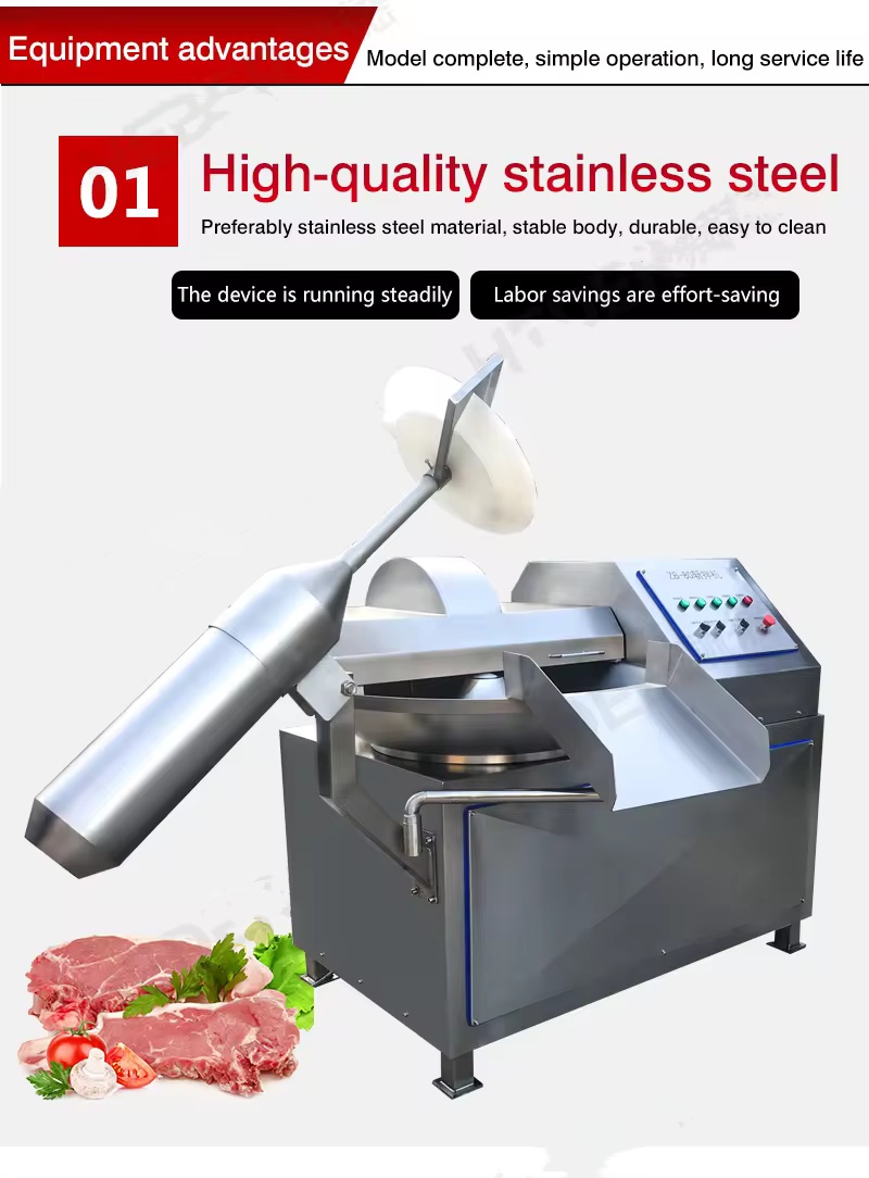 High - quality stainless steel chopper.