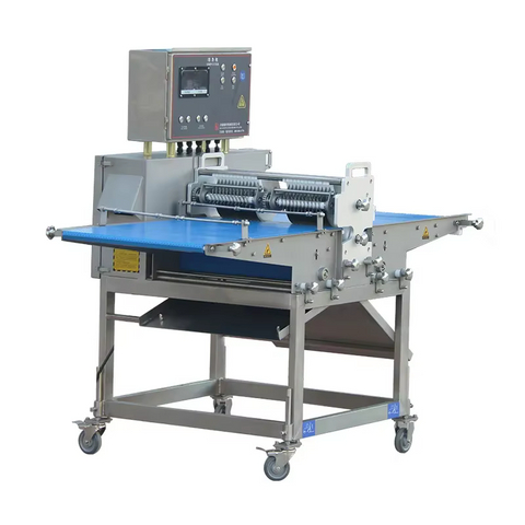 Multifunctional Meat Cutter Industrial Heavy Duty Butchery Multifunctional Automatic Bone Saw Pork Goat Beef Frozen Meat Dicer Cube Cutting Machine