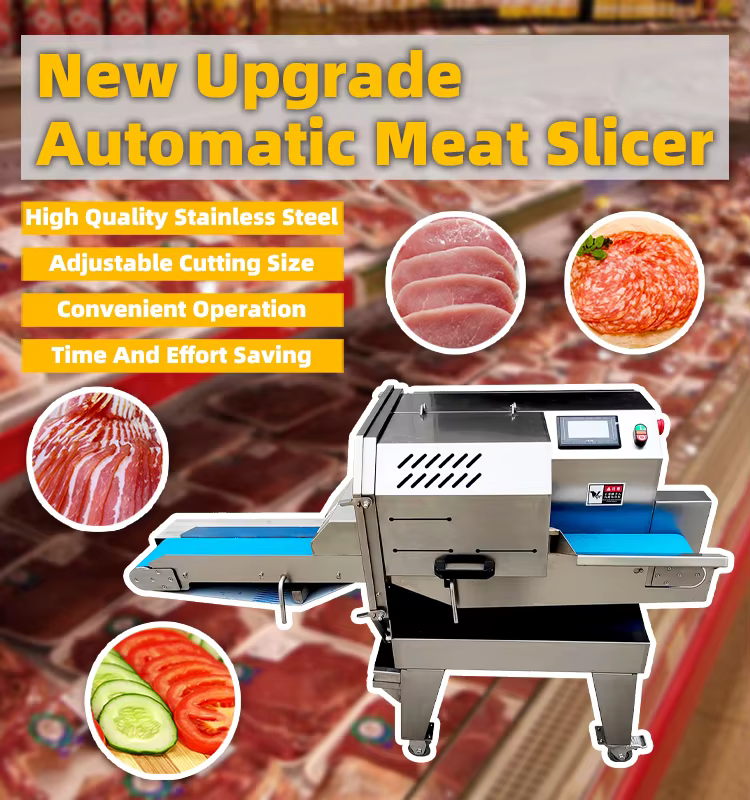250 Automatic Meat Slicer Commercial Electric Meat Slicer Machine
