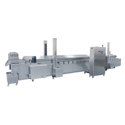 Wysoka jakość ciągłej linii przetwarzania przemysłowe automatyczne fryjskie chipsy ziemniaczane francuskie frytki Banana Produkcja Fryer Processing Linia Chiny