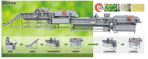 HUIYILAI Salad Electric Stainless Steel Vortex Fruit Cleaning Machine Cleaner Ozone Vegetable Washing Machine