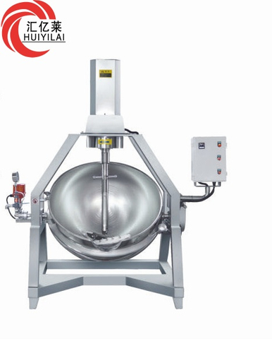 Food Processing Equipment Stainless Steel Pot Planetary Stir Frying heating Pan