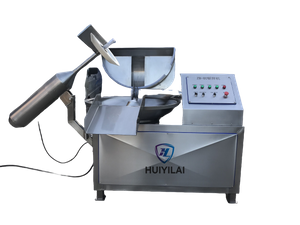 High Speed Industrial Bowl Meat Cutter Carrot Onion Beef Pork Meat Bowl Meat Chopper Machine With Automatic Loading