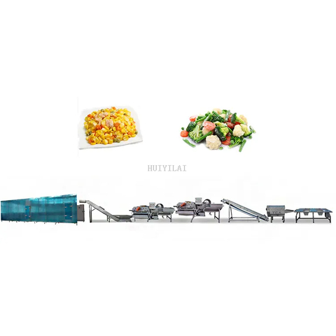 Commercial Vegetable Processing Equipment Fruit And Vegetable Washing And Freezing Production Line Food Processing Equipment Manufacturers