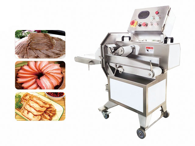 Belt Horizontal Berkel Chicken Breast Fresh Slicing Machine Meat Slicer