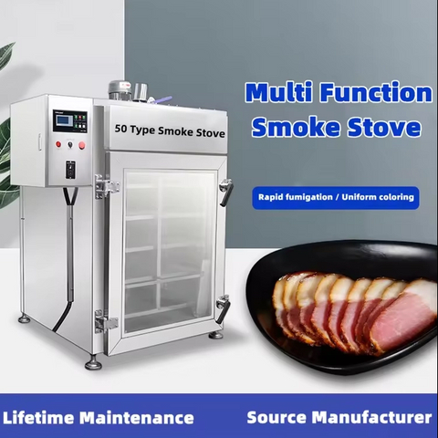 50 Type Stainless steel smokehouse smokers for smoking meat electric smoker cooker sausage smokers vertical fishi smokng