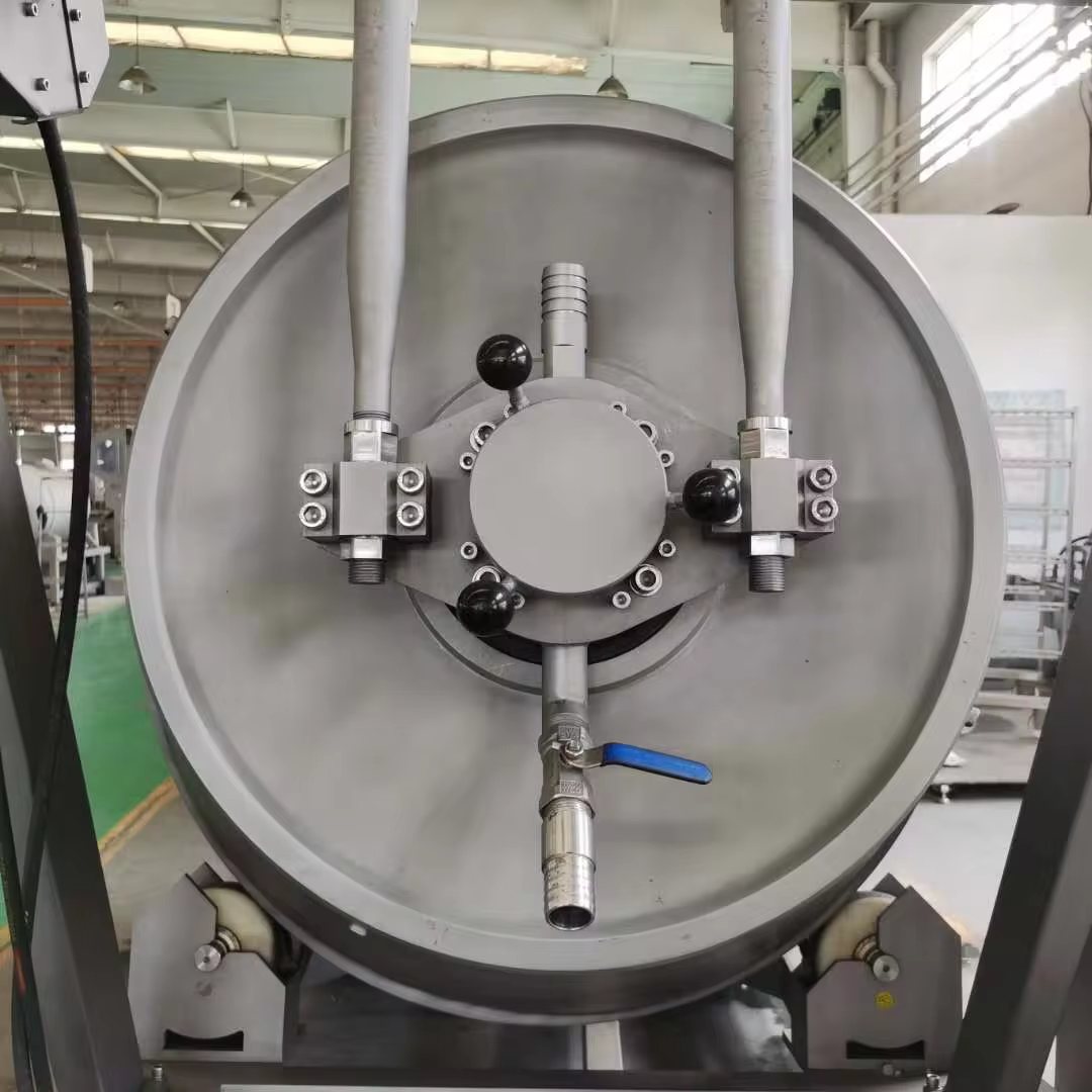 Vacuum Tumbler Machine in a processing facility
